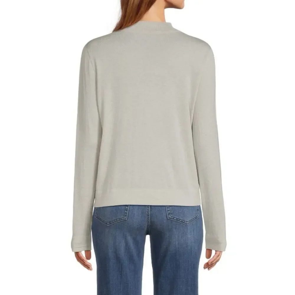 VINCE Seamless Wool Blend Sweater Size Large - Picture 3 of 5
